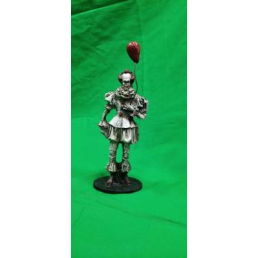 Imagem de Boneco De Resina Palhaço It A Coisa Filme - 19 Cm