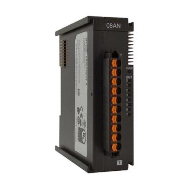 Imagem de Módulo de Saída Digital  8 Saídas 24VDC 5mA 0.72W Transistor NPN  AS08