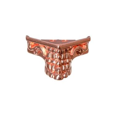 Imagem de Kit 4 Pezinhos Metal Decoração Babilônia Pequeno Artesanato Mdf - Meta