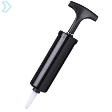 Imagem de Bomba de Ar Atrio ES244 Inflador Manual Com Bico Para Encher Material 