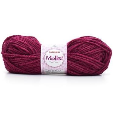 Imagem de Lã Mollet 40g - Cores 2023 - CÍRCULO, 6489 LAMBADA