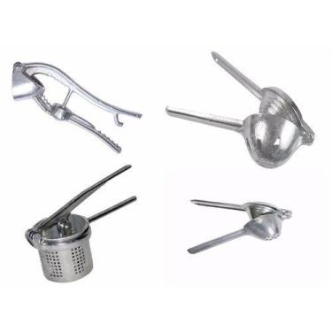 Imagem de Kit 4 Espremedor ( Laranja + Limão + Batata + Alho) - Boa Utilidades