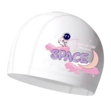 Imagem de Touca De Natação Adulto e Infantil Profissional - Hero Band, Branco ro