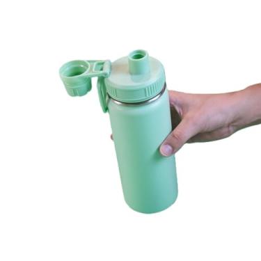 Imagem de Garrafa térmica com Alça e Bico, 780ml, em Aço Inoxidável, Verde