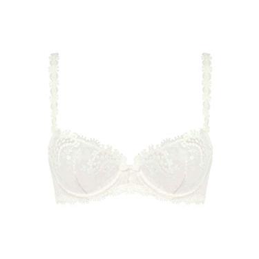 Imagem de Simone Perele Camiseta feminina Wish Demi Cup, branca, tamanho único, Marfim, 38B