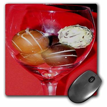 Imagem de 3dRose Mouse pad LLC 20 x 20 x 0,65 cm Vidro de Trufas Chocolate (mp_6013_1)