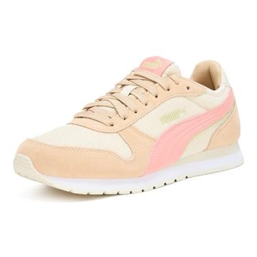 Imagem de PUMA Tênis feminino St Miler, Alpine rosa-neve fruta-amêndoa-pistache verde, 37