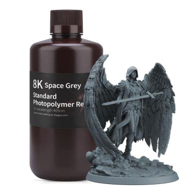 Imagem de Resina de impressora 3D ELEGOO 8K, fotopolímero padrão, 1 kg