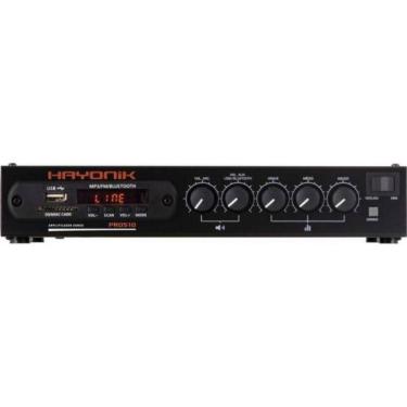 Imagem de Amplificador 50W Rms Com Gongo Eletrônico Pro510 Hayonik