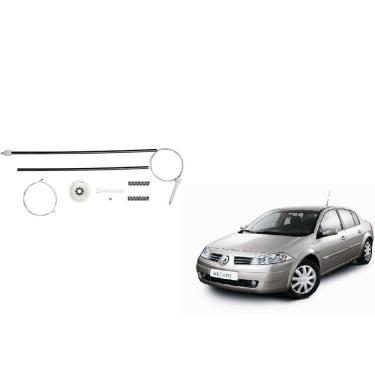 Imagem de Kit Reparo Maquina Vidro Elétrico Megane Grantur E Sedam