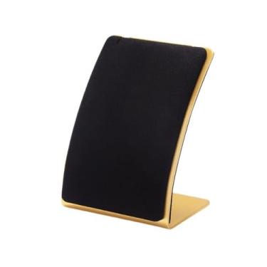 Imagem de Suporte de joias de metal microfibra pendente expositor colar organizador de joias janela criativo adereços de exibição de joias rack de exibição de joias, One Size, Ágata