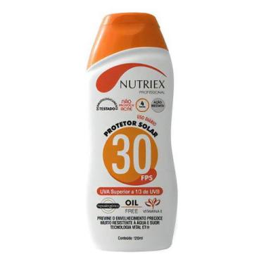 Imagem de Protetor Solar Fps 30 1/3 Uva 120ml Nutriex - NoBrand