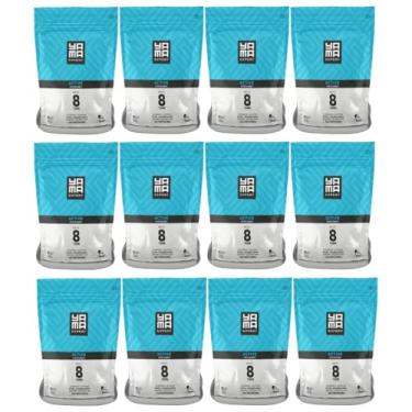 Imagem de Kit 12 Pó Descolorante Tradicional Profissional 8 Tons Efeito Rápido Yama Refil 300g