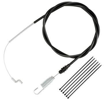 Imagem de XIKOBY Cabo de tração 105-1845 compatível com Reciclador Toro 56 cm cortador de grama autopropelido a gás, 60-530 290-931 14508 substituição do cabo de acionamento dianteiro para peças de cortador de