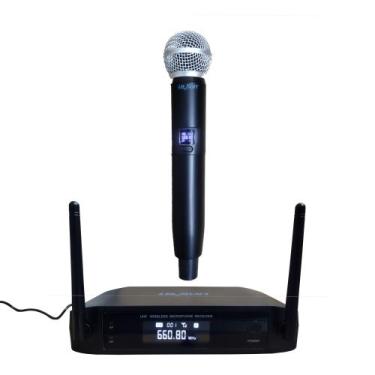 Imagem de Microfone Profissional de Mão Sem Fio LS901 - LESON