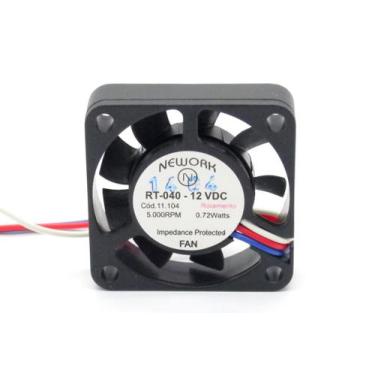 Imagem de Microventilador Cooler RT-040 12VDC 5.000RPM 0.72 Watts (40x40x10mm) R