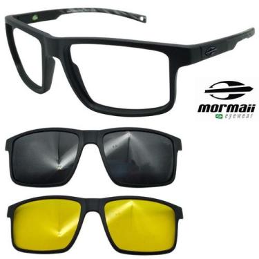 Imagem de Armação de Grau Swap 5 Mormaii 6127 ACJ com 2 Clipons CN, Acj