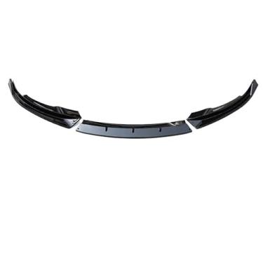 Imagem de Compatível com o modelo Y Car Frente Traseira Pára-choques Lip Queixo Difusor Body Kit Spoiler Defletor Compatível com Tesla Model 3 2017-2023 Acessórios Exteriores(Y glossy black)