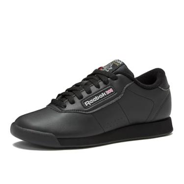Imagem de Reebok Sapato de caminhada feminino Princess Wide D Premium, Preto, 6.5