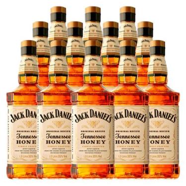 Imagem de Whisky de Mel Jack Daniel's Honey 1l 12 Unidades