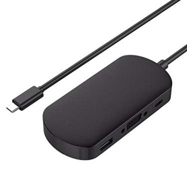 Imagem de Hubs USB C HUB Tipo C para Multi USB 3.0 Tipo C HUB Adaptador VGA Dock Acessórios para PC Divisor USB C Hubs USB (Cor: D)