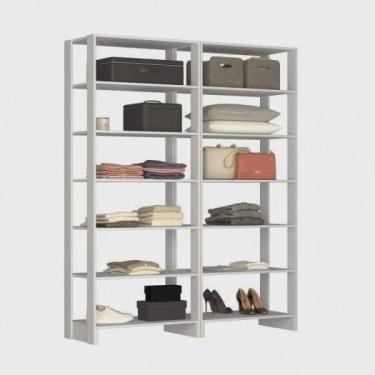 Imagem de Closet Modulado 2 Peças 12 Prateleiras Yes