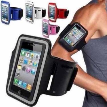 Imagem de Braçadeira Porta Celular De Braço Armband p/ Corrida Caminhada