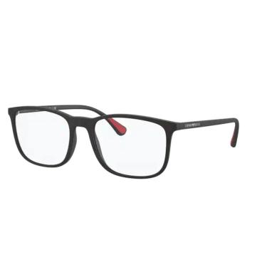 Imagem de Armação De Óculos Empório Armani Ea3177 5042 55 Preto Fosco