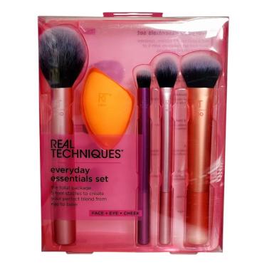 Imagem de Real Techniques Everyday Essentials Set Kit Pinceis Esponja