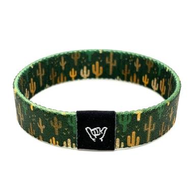 Imagem de Hang Loose Bands - Pulseira Southwestern para homens, mulheres e adolescentes - Estampa tribal confortável e Boho - Pulseira reversível estilo ocidental, Small: 6.5" (most common fitting size),