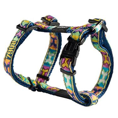 Imagem de Rogz Fancy Dress Pequeno 9,5 mm Jellybean Ajustável Fashion Dog H-Harness Design Pop Art