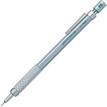 Imagem de Pentel Lápis de desenho automático Graph Gear 500 embalado, 0,4 mm, detalhes verdes (XPG514)
