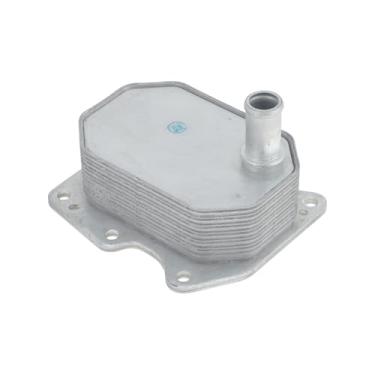 Imagem de ACROPIX Resfriador de óleo do motor para Ford TRANSIT MK6 2006-2014 Refrigerador de óleo de transmissão Trans Cooler No.1704068/BK3Q6B624BB Liga de alumínio tom prateado 1 peça