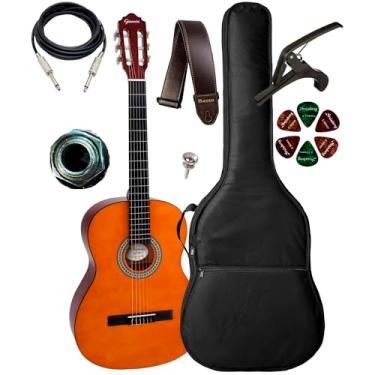 Imagem de Violão Eletroacústico Giannini N14 N + Capa Luxo E Acessórios