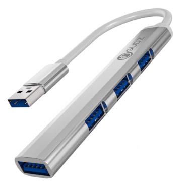 Imagem de GUDZ Hub Adaptador USB Dockstation 4 em 1 Divisor Multi-Porta USB A Para USB 3.0 4 Portas Portátil Para Periféricos, Computador, PC, Laptop, Notebook, Webcam, Teclado Impressora, Mouse | HUB USB 3.0 |
