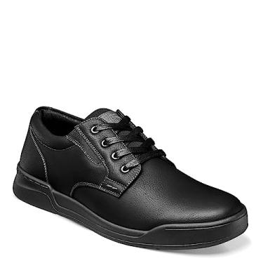 Imagem de Nunn Bush Sapato Oxford masculino de bico liso, Preto, 42