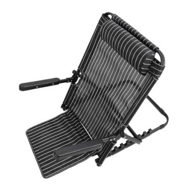 Imagem de VOMEKO 7 Posições reclináveis ​​levantando o backrest com apoio de braço e almofada, cama dobrável grande, para o pescoço lombar idosos paciente Leia -se Eat Eat