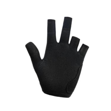 Imagem de menolana Luva de bilhar, luva de sinuca portátil, acessórios respiráveis, esportiva para taco de sinuca, mão esquerda para prática de jogos, adultos, Cinza