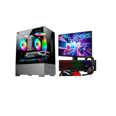 Imagem de PC Gamer Completo Alligator Shop Intel i7 3770, Radeon RX 550 4GB, Memoria 16GB DDR3, SSD 480GB, Monitor 20 Polegadas