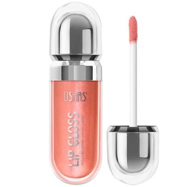 Imagem de Lip Gloss – 7ml - Brilho Labial Hidratante, Efeito 3D Duradouro, molhado, Não Pegajoso, 12 Tons América Mix Store – USHAS (#05-PÉROLA ROSADA)