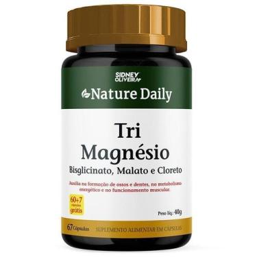 Imagem de Tri Magnésio 60 Capsulas Nature Daily - Sidney Oliveira