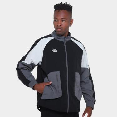 Imagem de Jaqueta Umbro Diamond Culture Masculina, Preto, Grafite, P