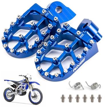 Imagem de RKV86 Apoios Para Os Pés Com Molas Apoios Para Os Pés De Bicicleta De Alumínio Cnc Universal Pedais Descanso Para Yz65 18-23 Yz85 02-23 Yz125 97-23 Yz250 98-23 Yz250F 01-23 Yz125X 17-23 Wr450F 03-23