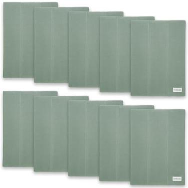 Imagem de Comfy Cubs Conjunto de panos para arrotar bebês (pacote com 10) - grande, 6 camadas, ultra absorvente, 100% algodão para bebês cuspir, babar e bagunçar - presentes de bebê recém-nascidos macios,