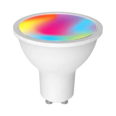 Imagem de Lâmpadas LED Inteligentes RGB C+W Reguláveis MOES Tuya ZigBee GU10 5W 