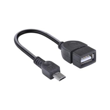 Imagem de Adaptador Usb Fêmea Para Micro Usb Com Função Otg Ufmu-otg - VINIK
