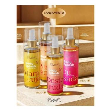 Imagem de Kit 4 Body Splash 4 Perfume Colônia Body Splash Belkit, Body Splash