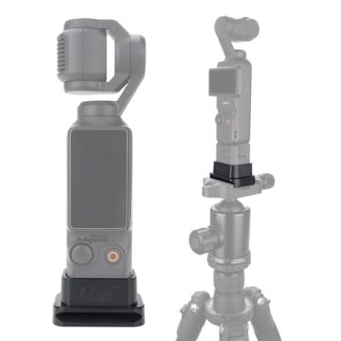 Imagem de CQT Para Dji Osmo Pocket 3 Acessórios Base De Câmera Suporte Montagem Placa Liberação Rápida Tripé Com Parafuso 1/4" Mesa Filmagem Arca-Swiss 38Mm (Tipo Arca Mesa)