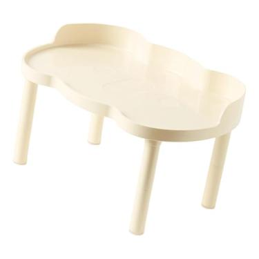 Imagem de Generic Plataforma de jogo para hamsters, animais pequenos, plataforma resistente, estável, altura ajustável para exercícios, roda, hamsters, ratos anões, Branco