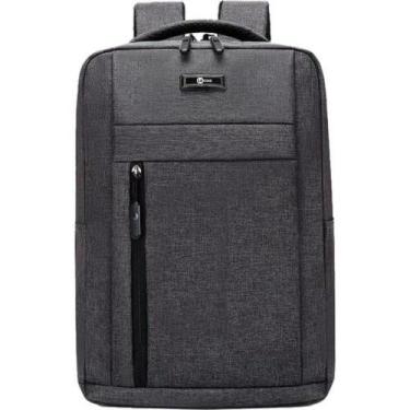 Imagem de Mochila Para Notebook 15,6" Lecoo BG01 Cinza